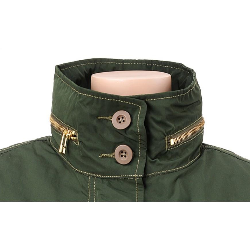 Levis 女款 夾克外套 風衣外套 軍綠 15837-0000🔥-細節圖4