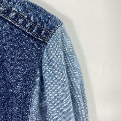 Levis 女款 牛仔外套 異材質拼接丹寧 23913-0001🔥-細節圖2