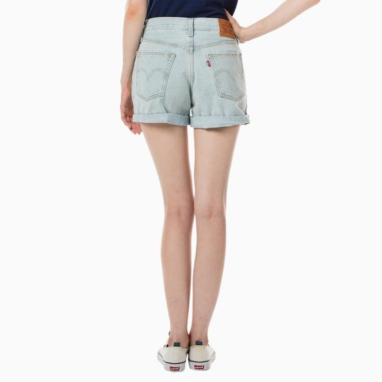 Levis 女款 501 排扣牛仔短褲 刷白洗色 29961-0000🔥-細節圖6