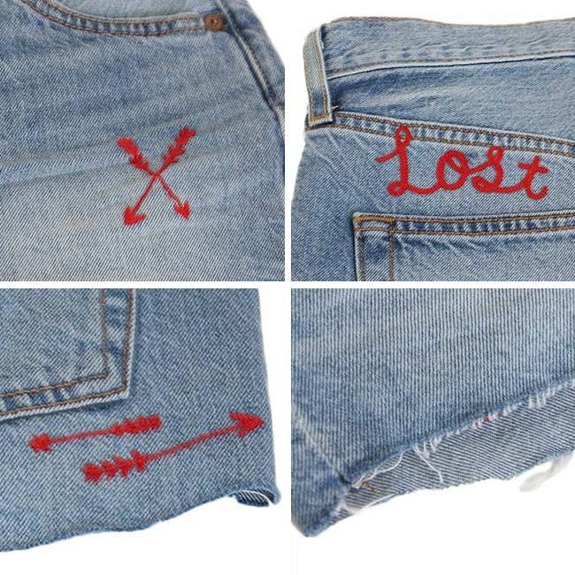 Levis 女款 501 排扣牛仔短褲 復古淺藍水洗 32317-0031🔥-細節圖4