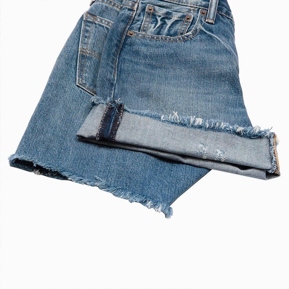 Levis 女款 505C 牛仔短褲 淺藍水洗 29959-0001🔥-細節圖3