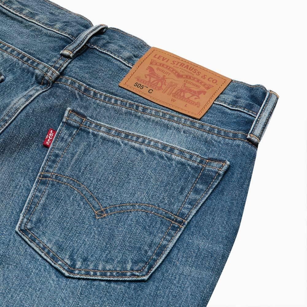 Levis 女款 505C 牛仔短褲 淺藍水洗 29959-0001🔥-細節圖6