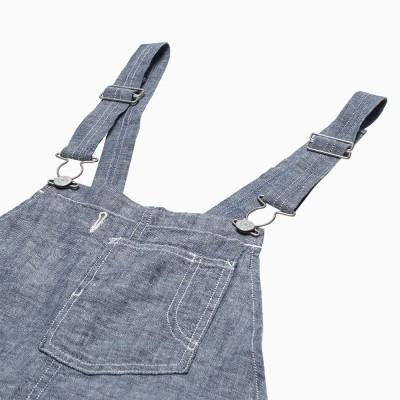 Levis 女款 吊帶短褲 輕磅 淺灰藍 23998-0000🔥-細節圖5