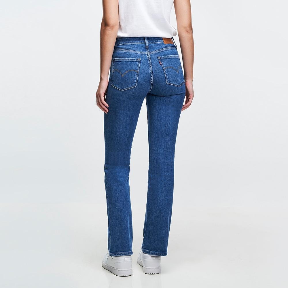 Levis 女款 725 合身靴型牛仔褲 精工中藍染水洗 18759-0105🔥-細節圖9