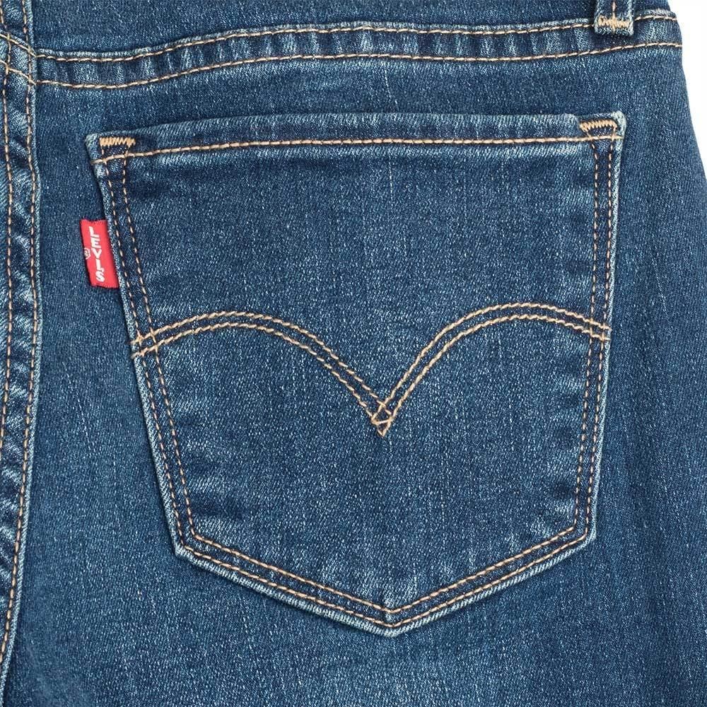 Levis 女款 710 超緊身窄管牛仔褲 深藍破壞補丁 17778-0249🔥-細節圖4