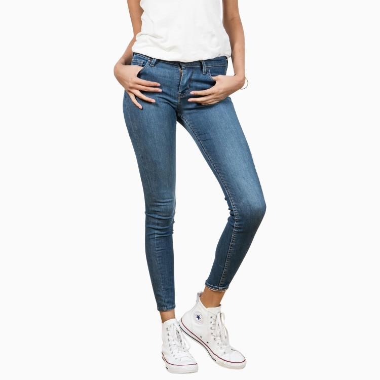 Levis 女款 710 超緊身窄管牛仔褲 淺藍水洗 17780-0011🔥-細節圖7