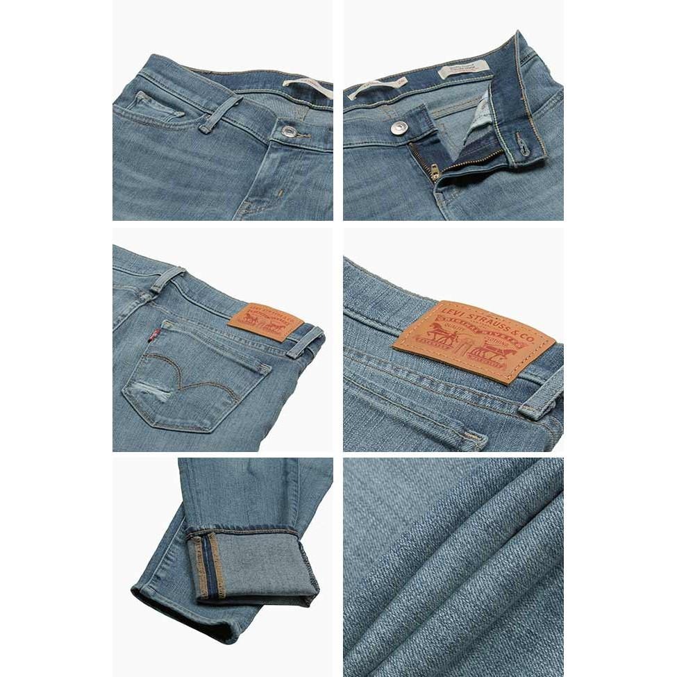 Levis 女款 711 緊身窄管牛仔褲 復古刷色 個性刷破 19560-0170🔥-細節圖3