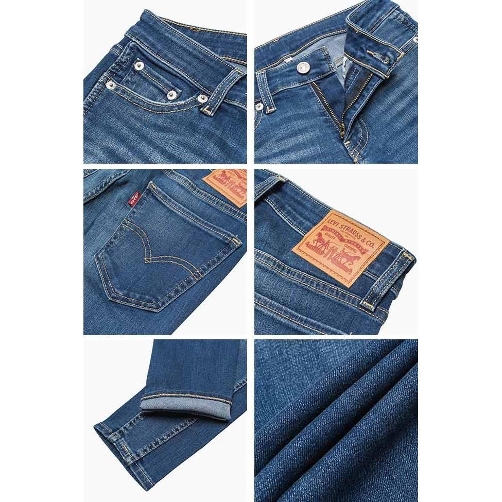 Levis 女款 711 緊身窄管牛仔褲 中藍水洗 29553-0006🔥-細節圖4