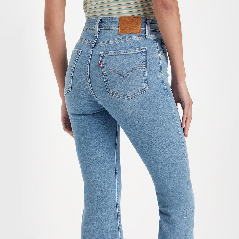 Levis 女款 726 修身喇叭牛仔褲 淺藍水洗 A3410-0027-細節圖5