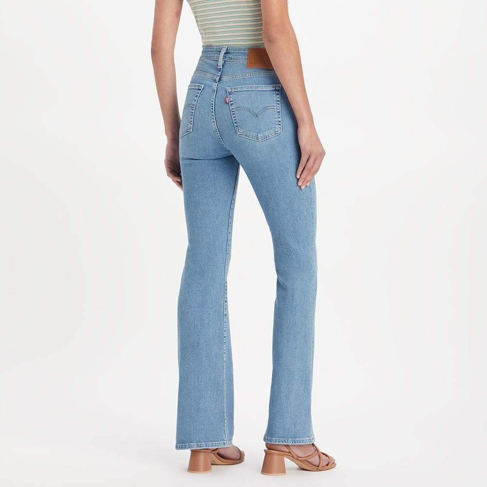 Levis 女款 726 修身喇叭牛仔褲 淺藍水洗 A3410-0027-細節圖8