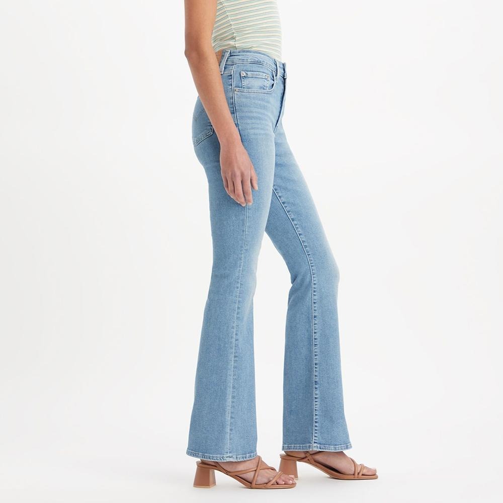 Levis 女款 726 修身喇叭牛仔褲 淺藍水洗 A3410-0027-細節圖9