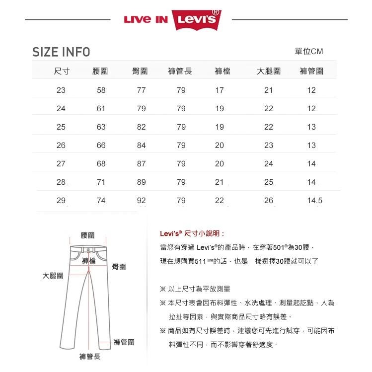 Levis 女款 Revel 低腰緊身提臀牛仔褲 深藍水洗 超彈力塑型 20890-0007-細節圖8