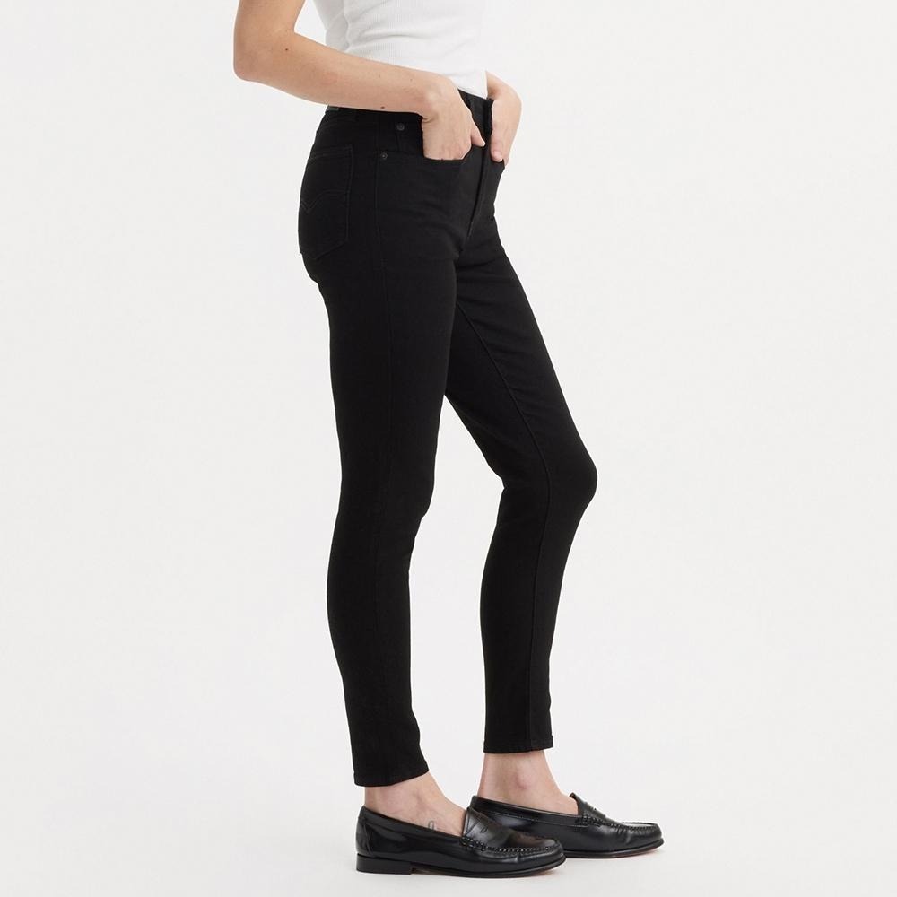 Levis 女款 721 緊身窄管牛仔褲 原色黑色 18882-0233 18882-0762-細節圖8