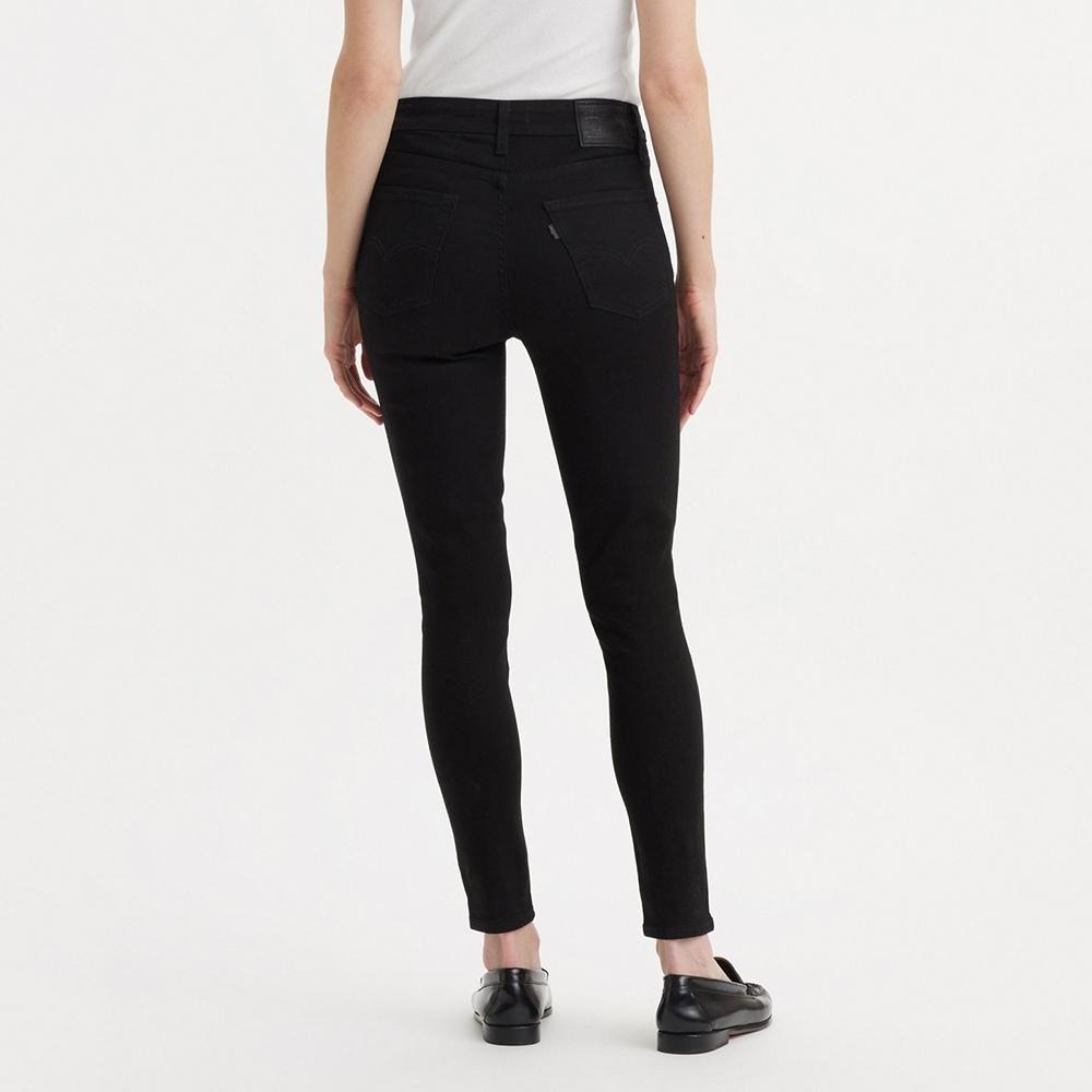 Levis 女款 721 緊身窄管牛仔褲 原色黑色 18882-0233 18882-0762-細節圖9