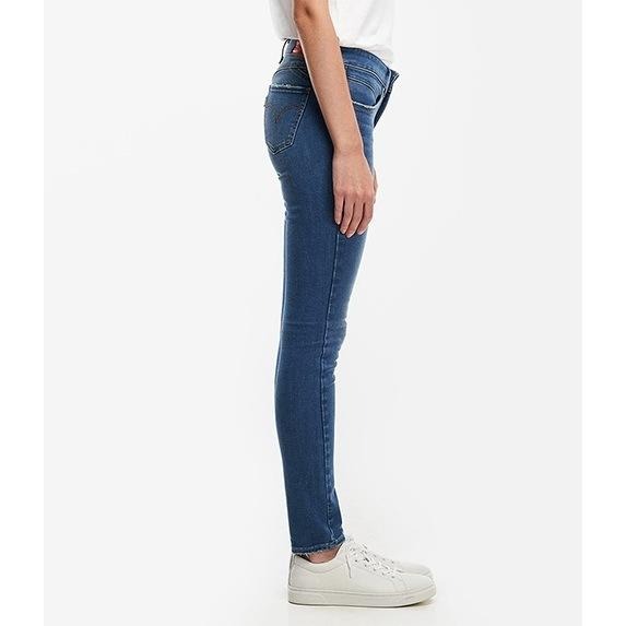 Levis 女款 Revel 中腰緊身提臀牛仔褲 精工中暈染刷白 36266-0041-細節圖8