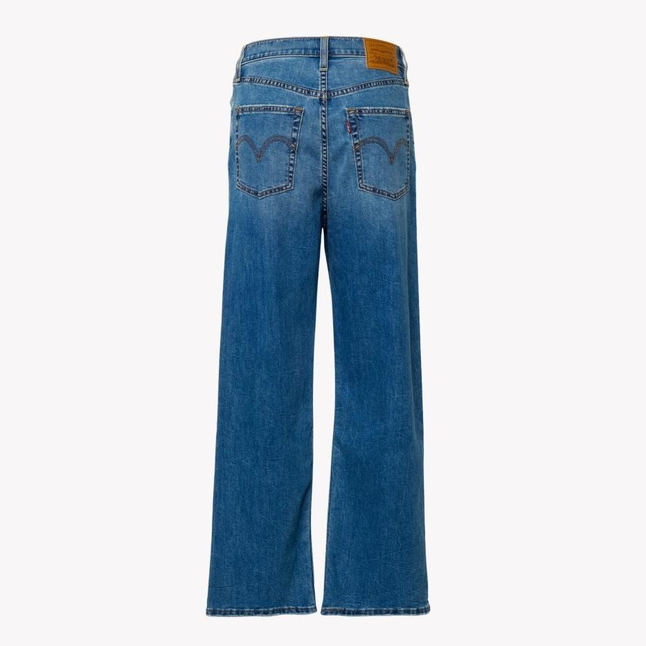 Levis 女款 Ribcage Straight Ankle 復古排釦直筒 涼感丹寧 淺藍水洗 72693-0254-細節圖2