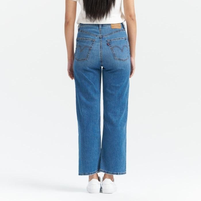 Levis 女款 Ribcage Straight Ankle 復古排釦直筒 涼感丹寧 淺藍水洗 72693-0254-細節圖9