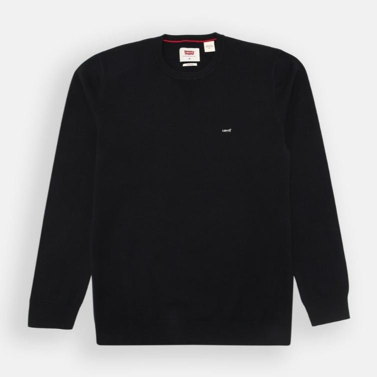 Levis 男款 長袖T恤 MINI LOGO 黑 A7207-0001-細節圖7