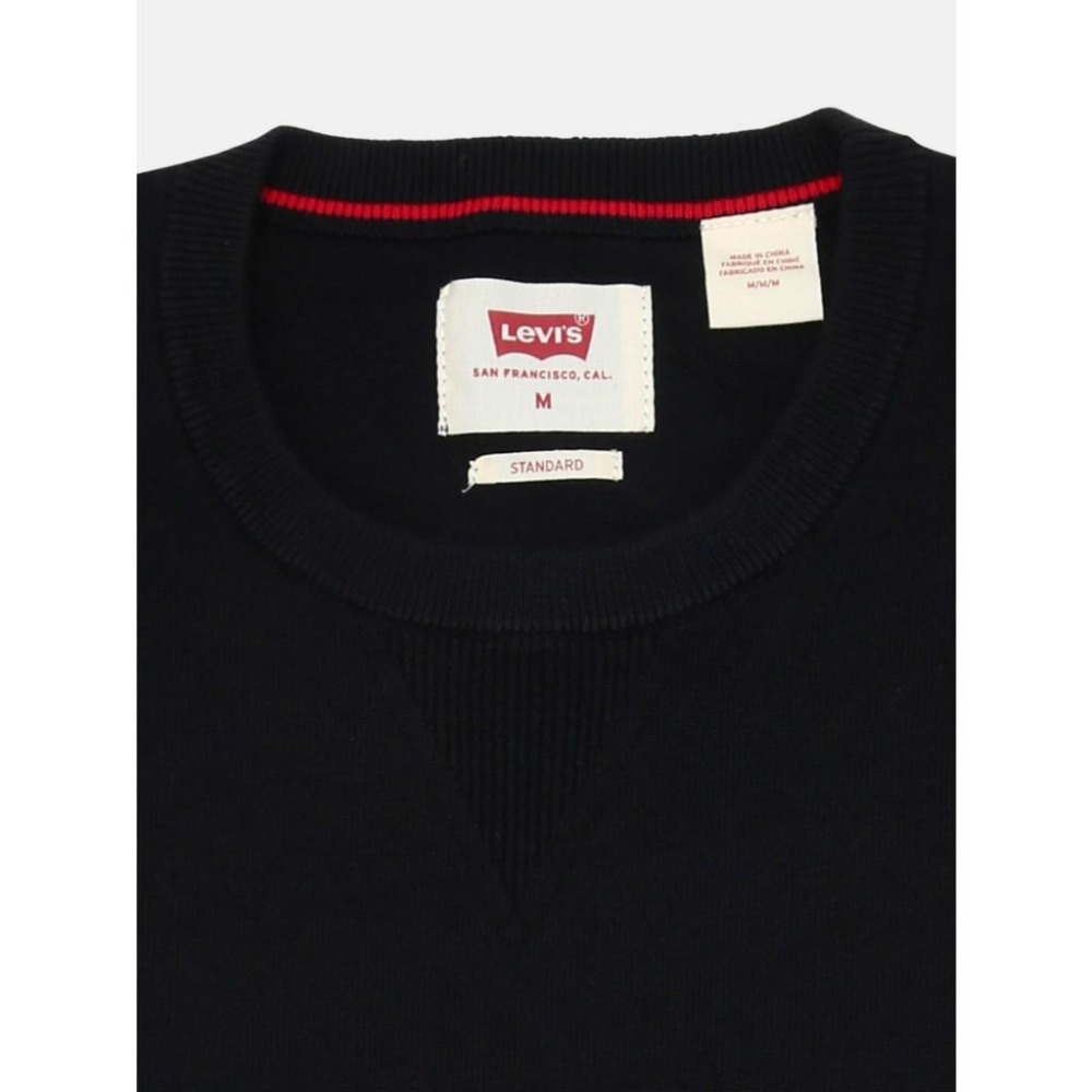 Levis 男款 長袖T恤 MINI LOGO 黑 A7207-0001-細節圖8