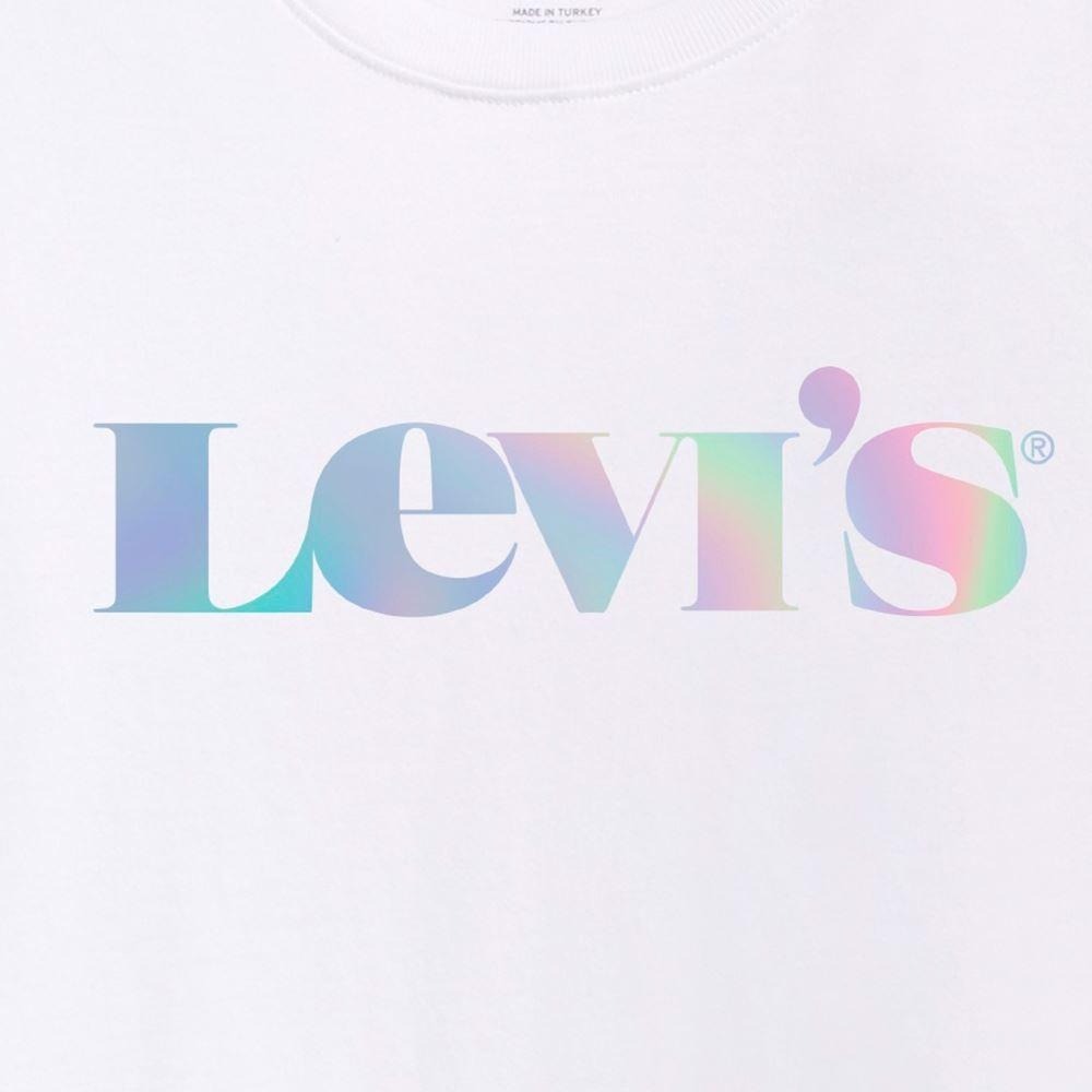 Levis 男款 短袖T恤 珍珠虹彩Logo 白 16143-0081🔥-細節圖2