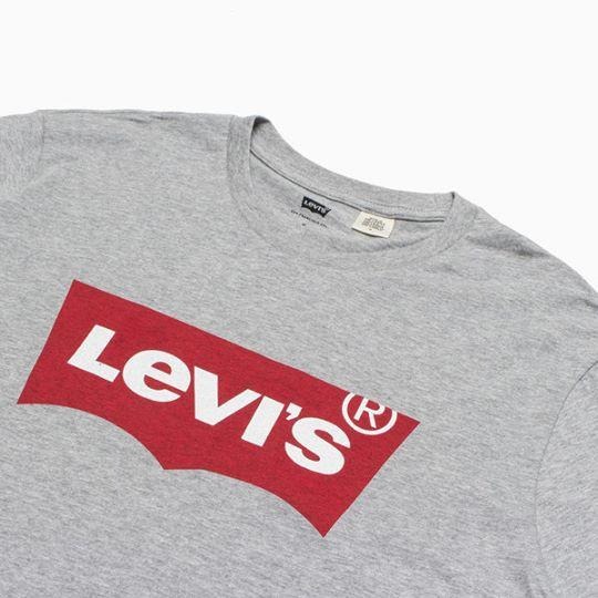 Levis 男款 短袖T恤 長青款 Batwing LOGO 灰 17783-0138🔥-細節圖2