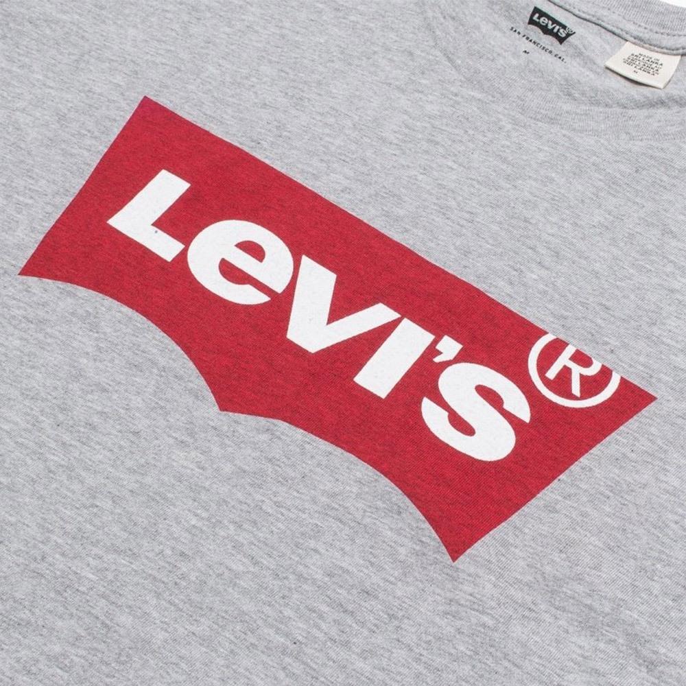 Levis 男款 短袖T恤 長青款 Batwing LOGO 灰 17783-0138🔥-細節圖3