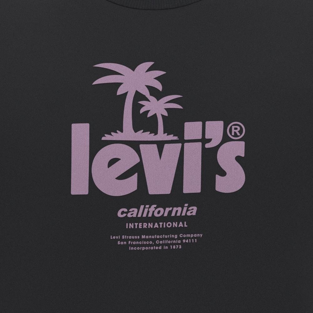 Levis 男款 短袖T恤 棕櫚樹造型Logo 黑 16143-0485🔥-細節圖2