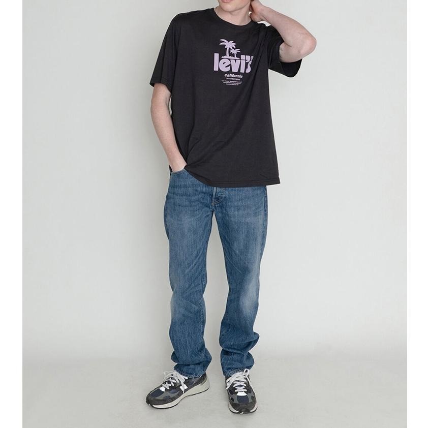 Levis 男款 短袖T恤 棕櫚樹造型Logo 黑 16143-0485🔥-細節圖8