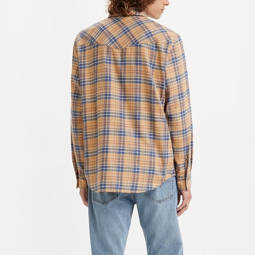 Levis 男款 格紋襯衫 歐式復古風 格紋金線設計 休閒版型 A1919-0019🔥-細節圖8