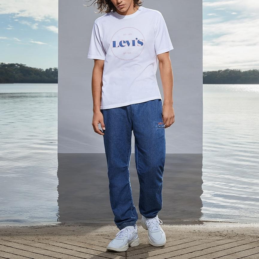 Levis 男款 短袖T恤 復古摩登Logo 白 16143-0136🔥-細節圖8