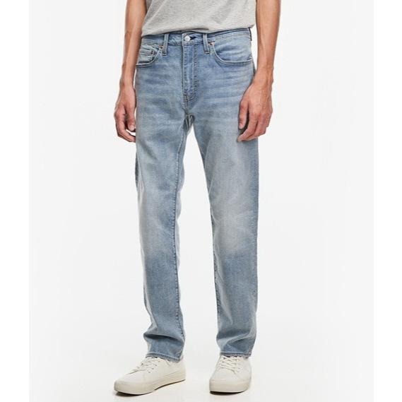 Levis 男款 502 舒適錐形窄管牛仔褲 涼感丹寧 復古灰藍水洗刷白 29507-1178🔥-細節圖8
