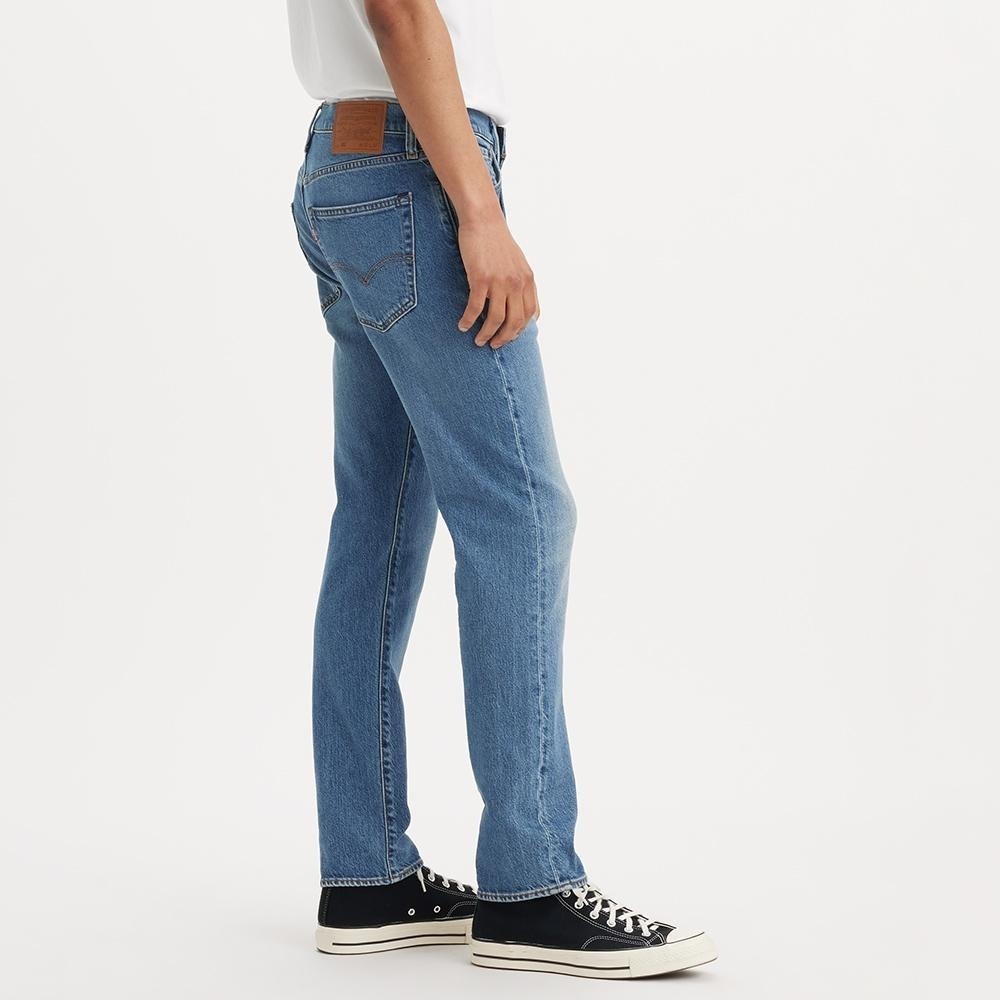Levis 男款 502 舒適錐形窄管牛仔褲 淺色刷白 29507-1481-細節圖7
