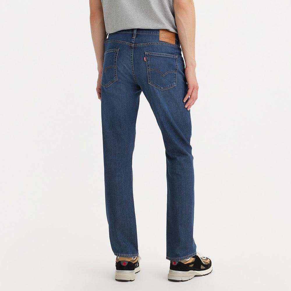 Levis 男款 514 舒適直筒牛仔褲 涼感丹寧 深藍洗色 00514-1766-細節圖9