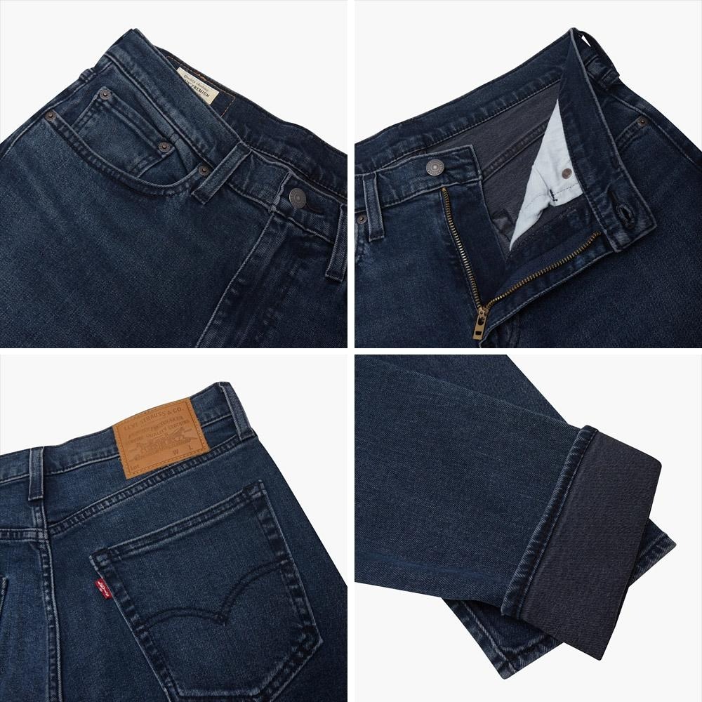 Levis 男款 512 合身錐形牛仔褲 精工黑藍石洗 28833-1154🔥-細節圖2