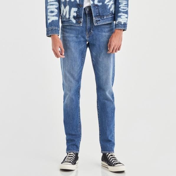 Levis 男款 512 合身錐形牛仔褲 精工淺藍刷色水洗 28833-1155*🔥-細節圖6