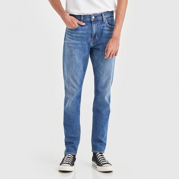 Levis 男款 512 合身錐形牛仔褲 精工淺藍刷色水洗 28833-1155*🔥-細節圖7
