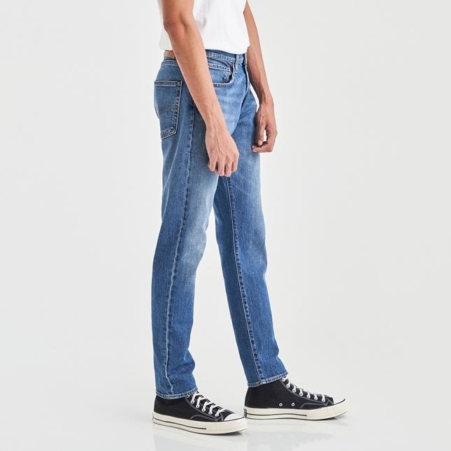 Levis 男款 512 合身錐形牛仔褲 精工淺藍刷色水洗 28833-1155*🔥-細節圖8