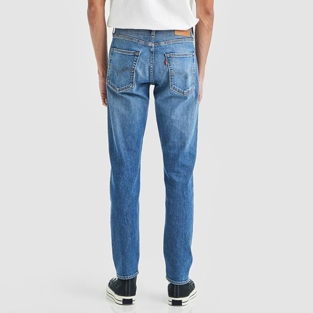 Levis 男款 512 合身錐形牛仔褲 精工淺藍刷色水洗 28833-1155*🔥-細節圖9