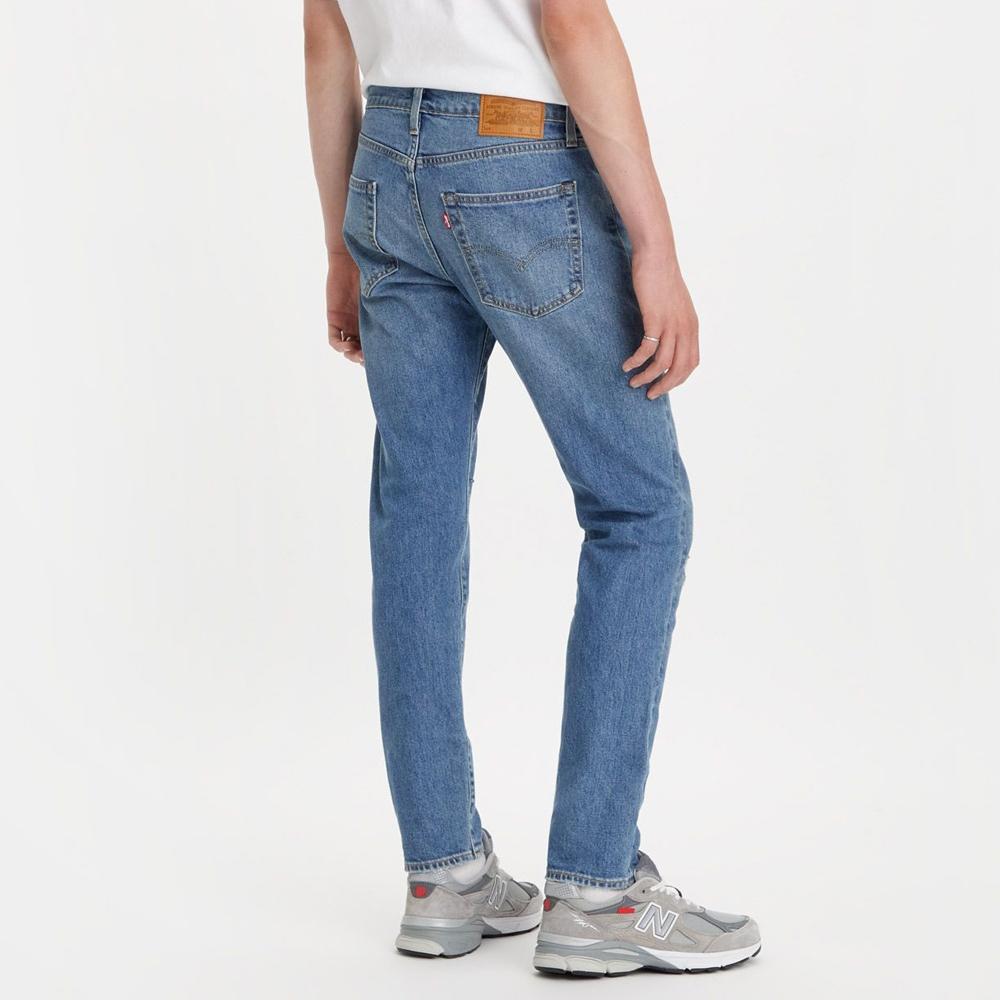 Levis 男款 512 合身錐形牛仔褲 赤耳 精工多重刷破補丁工藝 28833-1160🔥-細節圖9