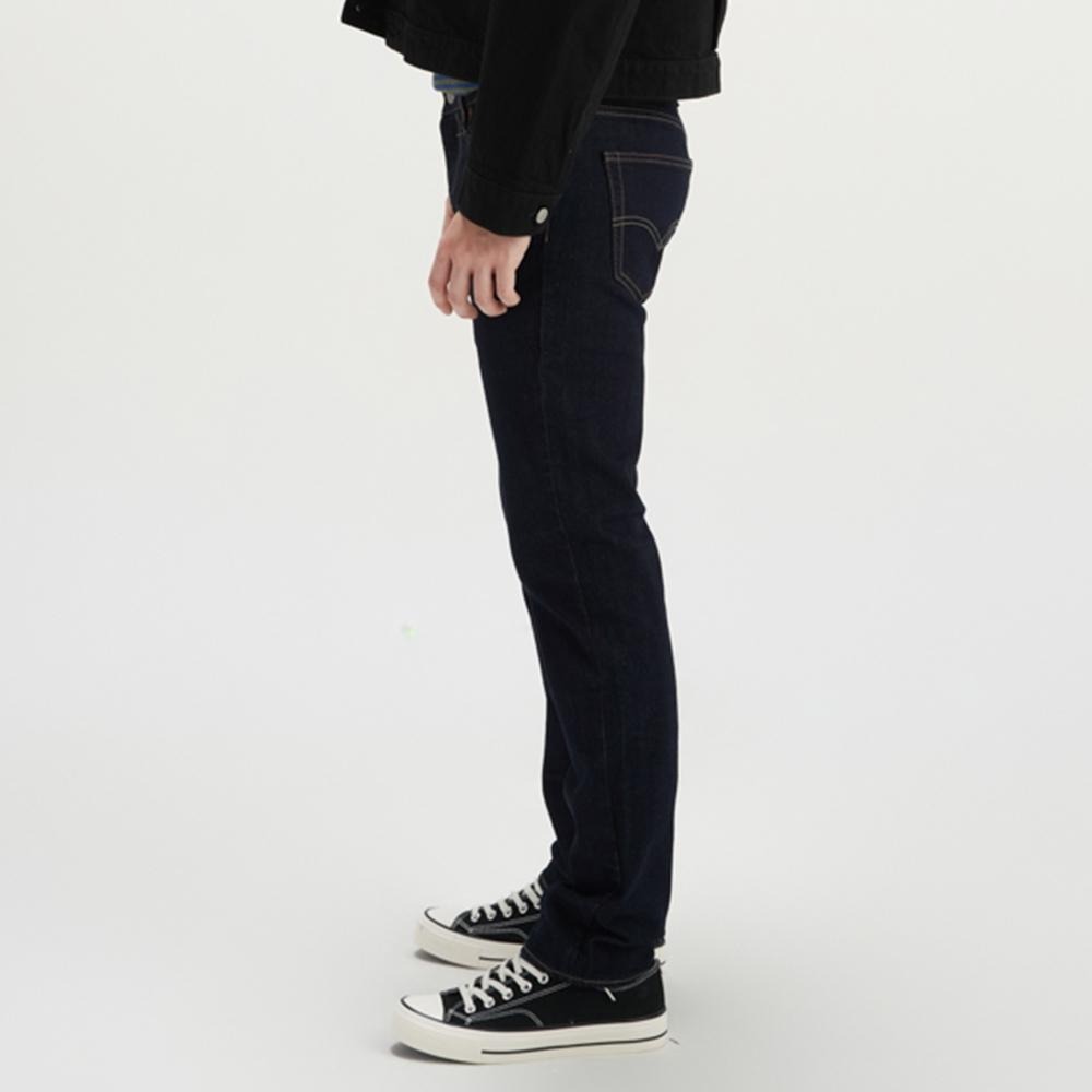 Levis 男款 511 修身窄管牛仔褲 原色深藍 04511-2406-細節圖8
