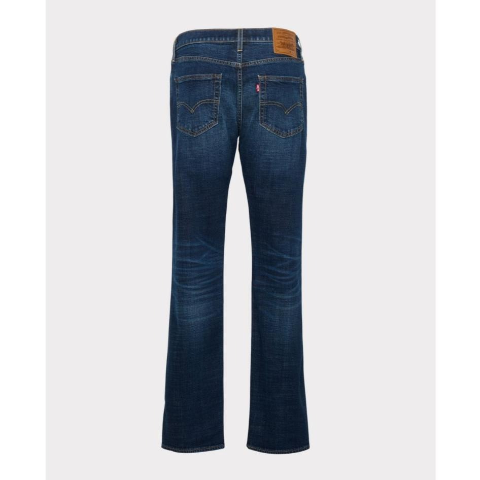 Levis 男款 511 修身窄管牛仔褲 赤耳莫代爾 深藍水洗 04511-6376-細節圖2