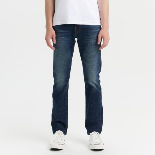 Levis 男款 511 修身窄管牛仔褲 赤耳莫代爾 深藍水洗 04511-6376-細節圖7
