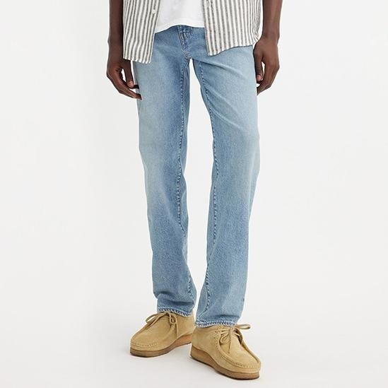 Levis 男款 502 舒適錐形窄管牛仔褲 淺藍水洗 29507-1422*🔥-細節圖6