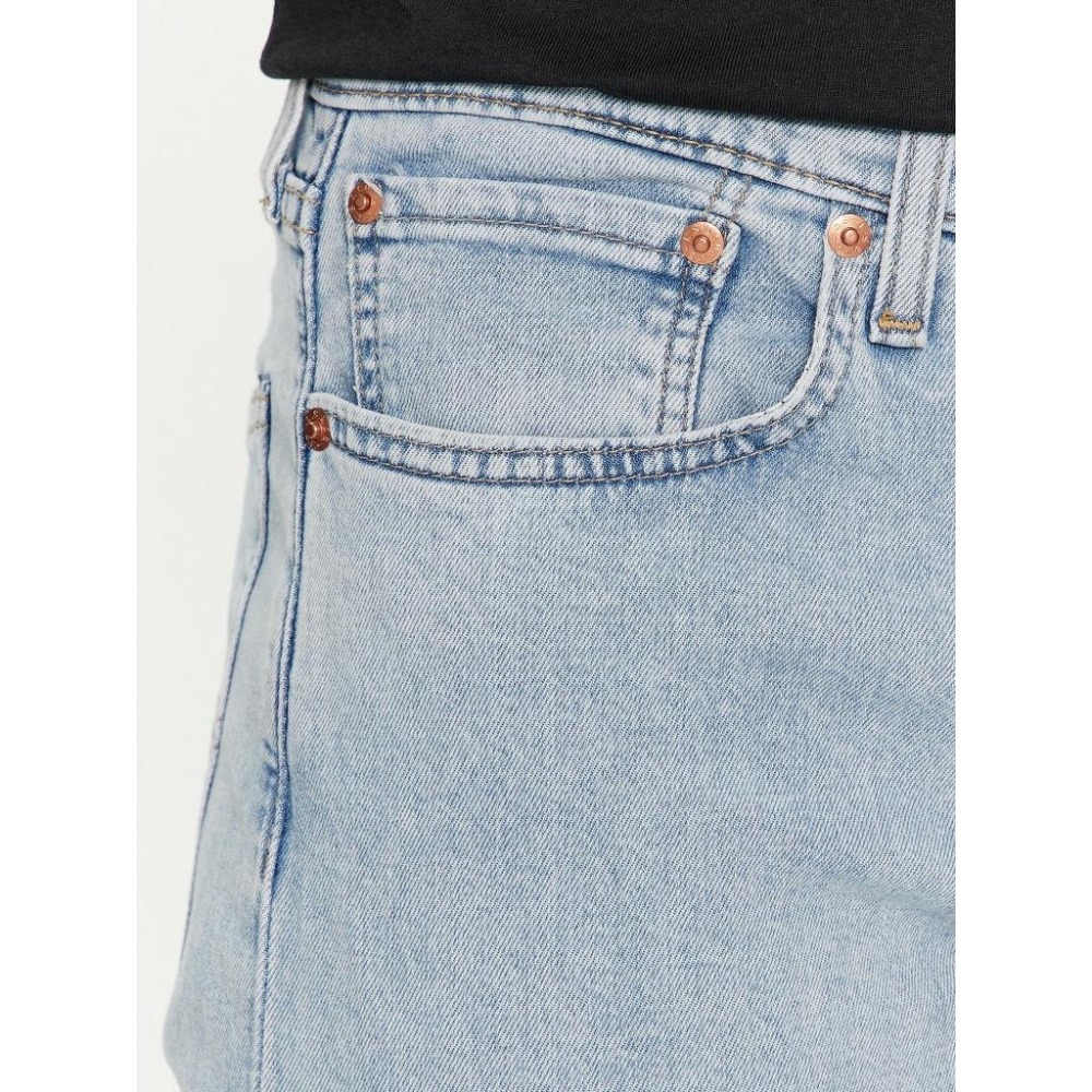 Levis 男款 512 合身錐形牛仔褲 涼感丹寧 刷白水洗 28833-1291-細節圖3