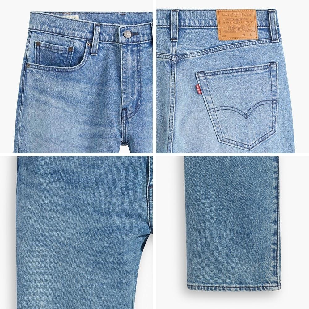 Levis 男款 502 舒適錐形窄管牛仔褲 淺藍水洗 29507-1112🔥-細節圖2