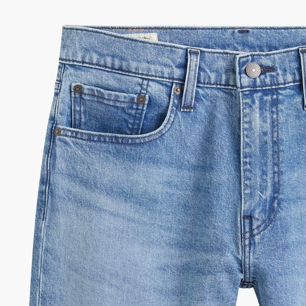 Levis 男款 502 舒適錐形窄管牛仔褲 淺藍水洗 29507-1112🔥-細節圖3