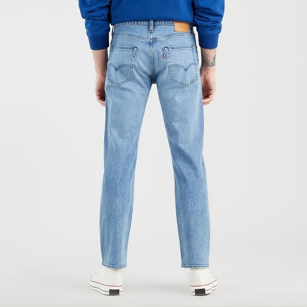 Levis 男款 502 舒適錐形窄管牛仔褲 淺藍水洗 29507-1112🔥-細節圖9