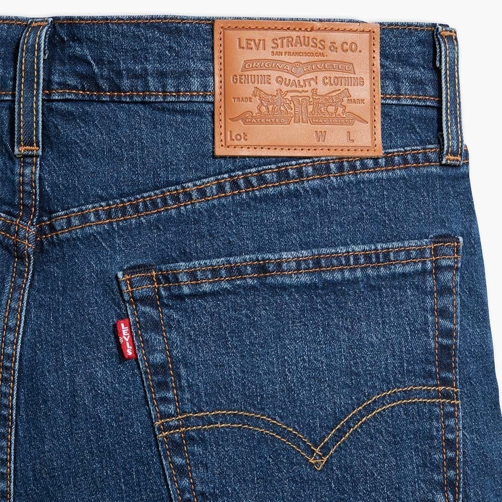 Levis 男款 405 膝上牛仔短褲 原色深藍微刷 39864-0022-細節圖5