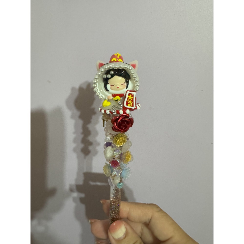正版泡泡瑪特sp萌粒重工娃(重工+捏捏)流沙筆-規格圖2