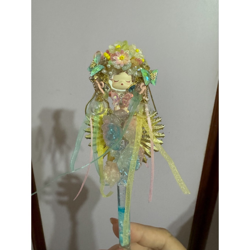 正版泡泡瑪特sp萌粒重工娃(重工+捏捏)流沙筆-規格圖2